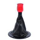 Rose Flower Shaped Universal Vehicle Car Manual Automatic Gear Shift Knob (Red)