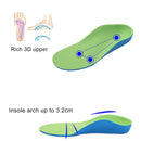 Children PU XO Leg Corrective Insole, Size: 22cm