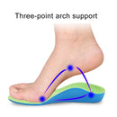 Children PU XO Leg Corrective Insole, Size: 22cm