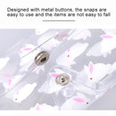 10 PCS Cartoon Cactus Pattern PVC Transparent Protective Case for Sunglasses / Glasses