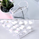 10 PCS Cartoon Cactus Pattern PVC Transparent Protective Case for Sunglasses / Glasses