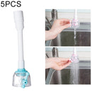 5 PCS Rotatable Water-saving Device Water Filter Faucet Water Purifier, Size: 18.6cm(Blue)