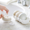 3 Sets Portable Subpackage Bottles Travel Sealed Shampoo Shower Gel Cosmetics Containers