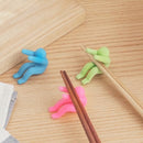 10 PCS Kitchen Creative Little Men Shape Silicone Lifting Pot Cover Anti-overflowing Tool(Black)