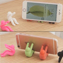 10 PCS Kitchen Creative Little Men Shape Silicone Lifting Pot Cover Anti-overflowing Tool(Black)