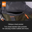 MANNER Outdoor Multifunctional Fishing Life Vest Swimming Life Jacket (Grey)