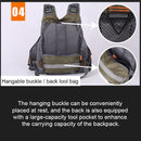 MANNER Outdoor Multifunctional Fishing Life Vest Swimming Life Jacket (Grey)
