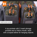 MANNER Outdoor Multifunctional Fishing Life Vest Swimming Life Jacket (Grey)