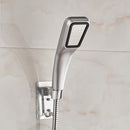 2 PCS Space Aluminium Showerhead Holder Traceless Adjustable Bath Shower Bracket