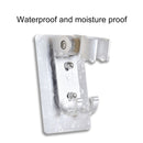 2 PCS Space Aluminium Showerhead Holder Traceless Adjustable Bath Shower Bracket