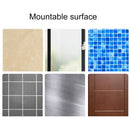 2 PCS Space Aluminium Showerhead Holder Traceless Adjustable Bath Shower Bracket