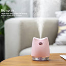 WT-H13 Muzzy Pig Atomizing Humidifier with Colorful Night Lights, Water Tank Capacity: 270mL (Pink)