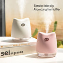 WT-H13 Muzzy Pig Atomizing Humidifier with Colorful Night Lights, Water Tank Capacity: 270mL (Pink)