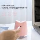 WT-H13 Muzzy Pig Atomizing Humidifier with Colorful Night Lights, Water Tank Capacity: 270mL (Pink)