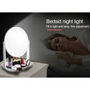 RK36 Multi-function Touch Switch Retractable Makeup Mirror Desk Lamp (Green)