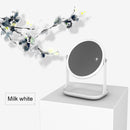RK36 Multi-function Touch Switch Retractable Makeup Mirror Desk Lamp (White)