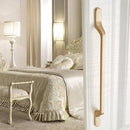2 PCS 9009-192 Modern Simple Cabinet Door Handle Drawer Wardrobe Zinc Alloy Handle(Gold)