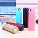 450ml Creative Portable Stainless Steel Vacuum Flask Vacuum Bottle(Black)