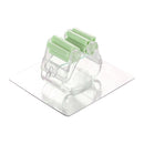10 PCS Wall-mounted Mop Storage Hooks No-stick Stick Kitchen Bathroom Brush Storage Tools(Green)