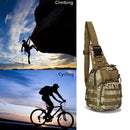 Outdoor Multipurpose Unisex 600D Backpack Camping Hiking Hunting Camouflage Backpack Bag, Size: 30*22*5.0cm