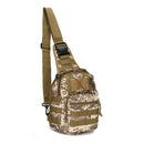 Outdoor Multipurpose Unisex 600D Backpack Camping Hiking Hunting Camouflage Backpack Bag, Size: 30*22*5.0cm