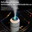 Large Capacity 320ml LED Automatic Humidifier Sprayer, USB Rechargeable Version(White)