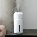 Large Capacity 320ml LED Automatic Humidifier Sprayer, USB Rechargeable Version(White)