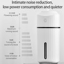 Large Capacity 320ml LED Automatic Humidifier Sprayer, USB Rechargeable Version(White)