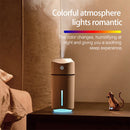 Large Capacity 320ml LED Automatic Humidifier Sprayer, USB Rechargeable Version(White)