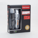 SPORTSMAN Multi-functional Electric Rechargeable Vibrissa Hair Trimmer Beard Shaver And Denuding Machine Set, EU Plug(Silver 220V)