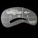 24 in 1 Eyebrow Stencil Shape Template Tools