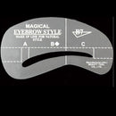 24 in 1 Eyebrow Stencil Shape Template Tools