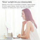 Original Xiaomi Amiro Mini Portable High Definition Sunlight Makeup Mirror (White)