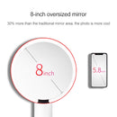Original Xiaomi Amiro O Series AML002W 8 inch Portable High Definition Color LED Sunlight Makeup Mirror, Plugged In Version, Chinese Plug