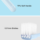 Original Xiaomi Mijia 10 PCS Soft Superfine Manual Control Toothbrush for Adults