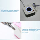 BS-1801 Portable Water Oxygen Apparatus for Home Beauty Nano Sprayer Water Supplementary Instrument, Automatic Alcohol Aprayer, EU Plug(White)