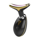 LED Color Light Wrinkle Neck Beauty Instrument (Black Gold)