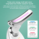 LED Color Light Wrinkle Neck Beauty Instrument (Black Gold)