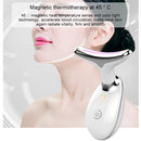 LED Color Light Wrinkle Neck Beauty Instrument (Black Gold)