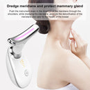 LED Color Light Wrinkle Neck Beauty Instrument (Black Gold)