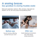 YJK100 Silicone + ABS Stop Snoring Device Anti Snore (Black)