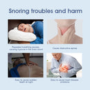 YJK100 Silicone + ABS Stop Snoring Device Anti Snore (White)