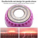 VGR V-701 2 in 1 Home Ladies Shaving Eyebrow Trimming with Base (Purple)