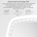 Original Xiaomi Intelligent Portable Desktop LED Makeup Mirror, Tricolor Style