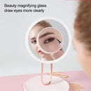 Original Xiaomi Youpin RM273-DL Rotatable Adjustable Ballet Mirror with 7x Magnifying Glass (Pink)