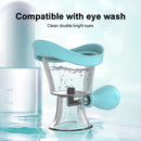 LSHOW YJK121 Extrusion Flushing Eye Cup Eyewash Instrument (Blue)