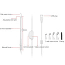 Supereyes Y003 Pet Ear Canal Nasal Cavity Waterproof Electronic Digital Endoscope