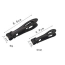 Nail Art Tool Nail Clipper Stainless Steel Nail Nipper, Size: L, 8.8 x 1.6cm(Black)