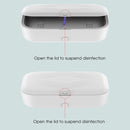 RQW-168 10W Wireless Charging Sterilization Box Smartphone Sterilizer UV Light Disinfection Cleaning Box(White)