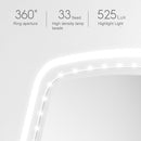 Original Xiaomi Youpin jordan&judy Single-sided Square Desktop LED Cosmetic Mirror
